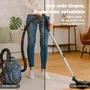 Grunkel NOVAVAC - Aspiradora Trineo Sin Bolsa, Tecnología Ciclónica, 700W, 19 KPa, Control en Mango, Filtro HEPA Lavable, Vaciado 1 Toque, Incluye Tubo Telescópico